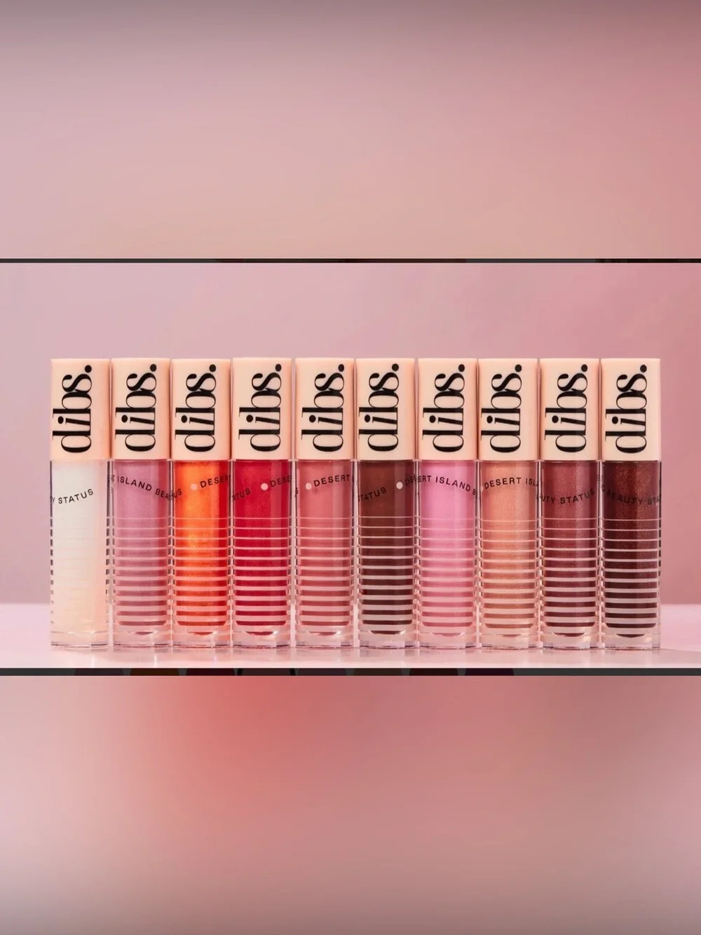Dibs Go To Glossy Balm Italian Soda - Pink Milkshake Shimmer